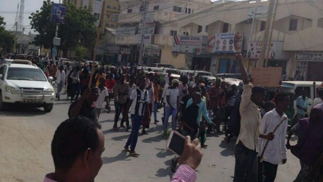 Somalia Protest